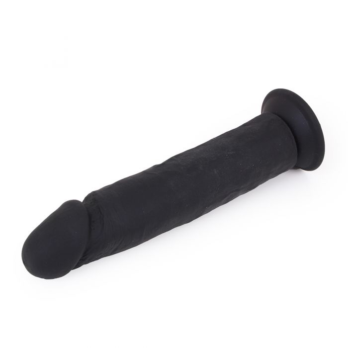 Kiotos Cox - Siliconen Dildo Met Zuignap 25 x 5 cm - Zwart-Laced-up.nl