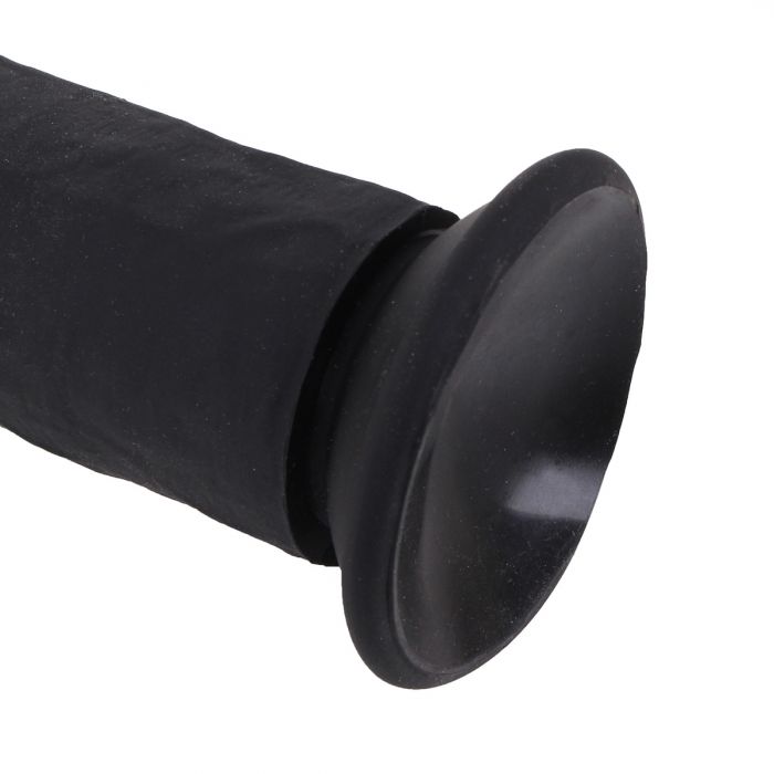 Kiotos Cox - Siliconen Dildo Met Zuignap 25 x 5 cm - Zwart-Laced-up.nl