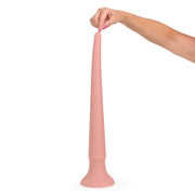 Kiotos Cox - XXL dildo Van 50 cm lang Met Diameter Van 23 mm > 56 mm - Lichte Huidskleur-Erotiekvoordeel.nl