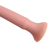 Kiotos Cox - XXL dildo Van 30 cm lang Met Diameter Van 12 mm > 30 mm - Lichte Huidskleur-Laced-up.nl