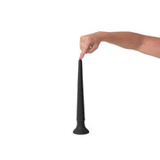Kiotos Cox - Gode XXL de 30 cm de long avec un diamètre de 12 mm à 30 mm - Noir - Laced-up.nl