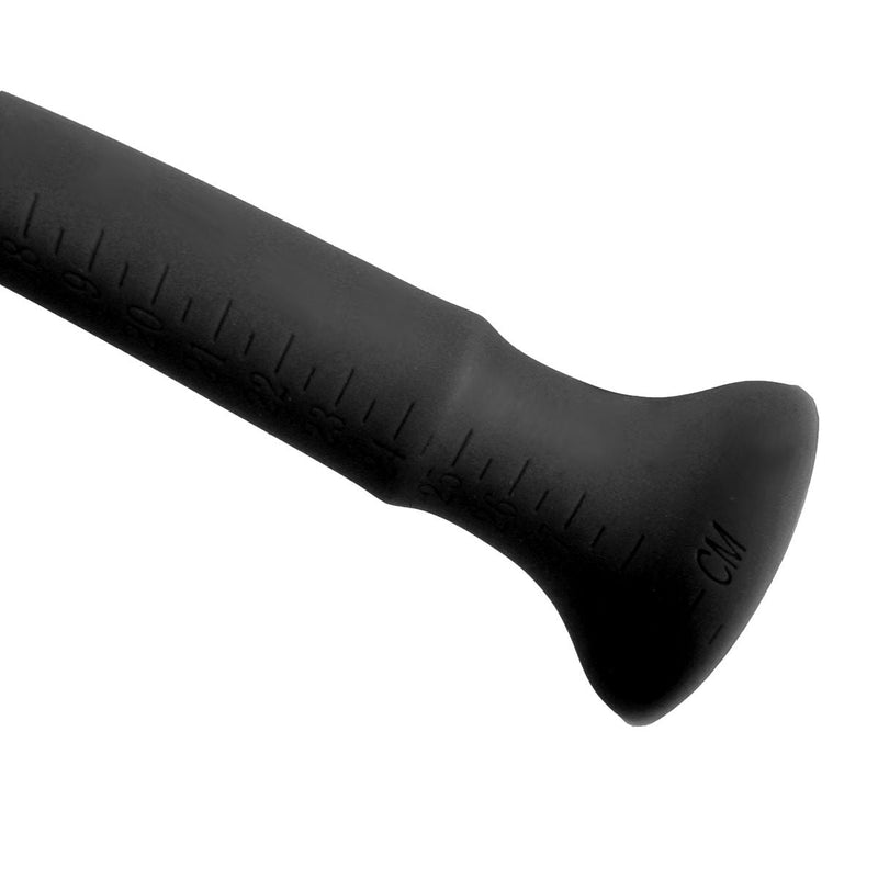 Kiotos Cox - Gode XXL de 30 cm de long avec un diamètre de 12 mm à 30 mm - Noir - Laced-up.nl
