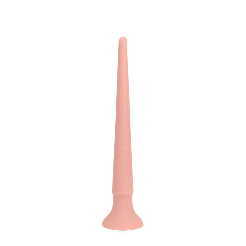Kiotos Cox - XXL dildo Van 40 cm lang Met Diameter Van 18 mm > 45 mm - Lichte Huidskleur-Laced-up.nl
