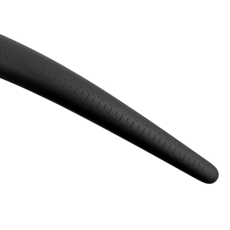 Kiotos Cox - XXL dildo Van 40 cm lang Met Diameter Van 18 mm > 45 mm - Zwart-Laced-up.nl