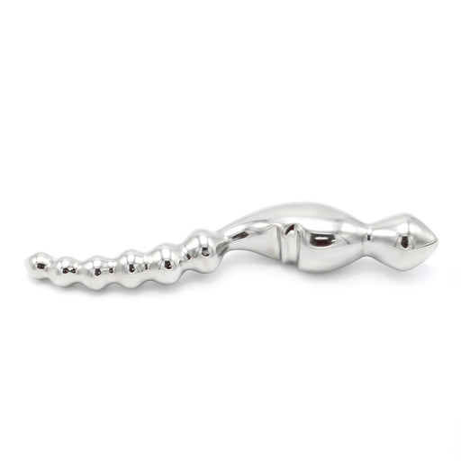 Kiotos - Curve Steel Dildo Ridges - Dildo met Ribbels - RVS-Erotiekvoordeel.nl