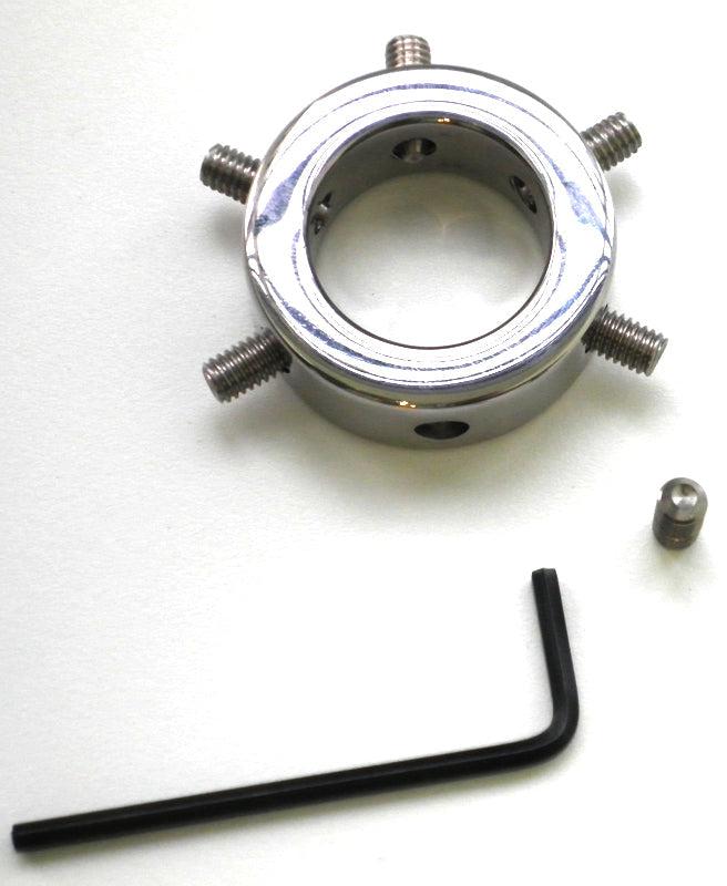 Kiotos - Eikelring RVS Met spikes - 35 mm-Erotiekvoordeel.nl