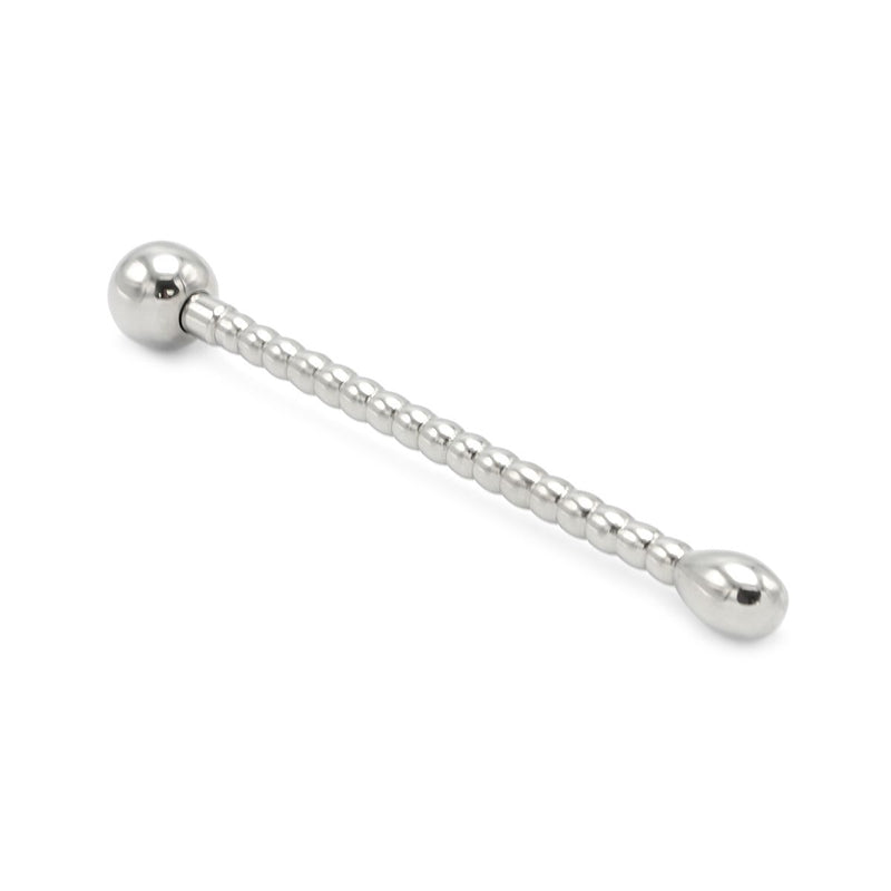 Kiotos - Plug para pene extra largo con relieves - Diámetro 10 mm-Erotiekvoordeel.nl