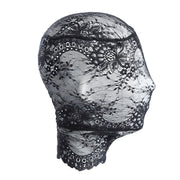 Kiotos - Fancy Lace Hood - Transparent Face-Covering Lace Mask - Laced-up.nl
