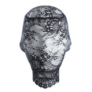 Kiotos - Fancy Lace Hood - Transparent Face-Covering Lace Mask - Laced-up.nl