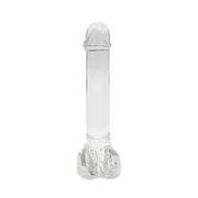 Kiotos - Gladde Glazen Dildo 17 x 3 cm - Transparant-Laced-up.nl