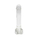 Kiotos Gladde Glazen Dildo 17 x 3 cm - Transparant-Erotiekvoordeel.nl