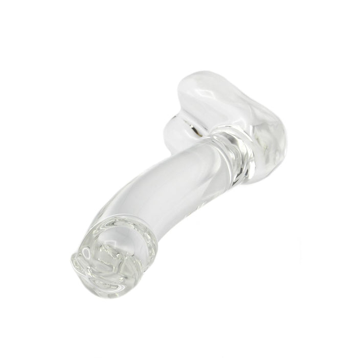 Kiotos - Gladde Glazen Dildo 17 x 3 cm - Transparant-Laced-up.nl