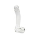 Kiotos Gladde Glazen Dildo 17 x 3 cm - Transparant-Erotiekvoordeel.nl