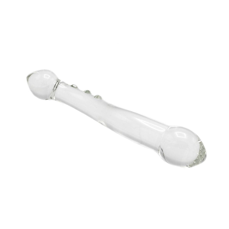 Kiotos Glass - Duo Glazen Dildo - Transparant-Laced-up.nl