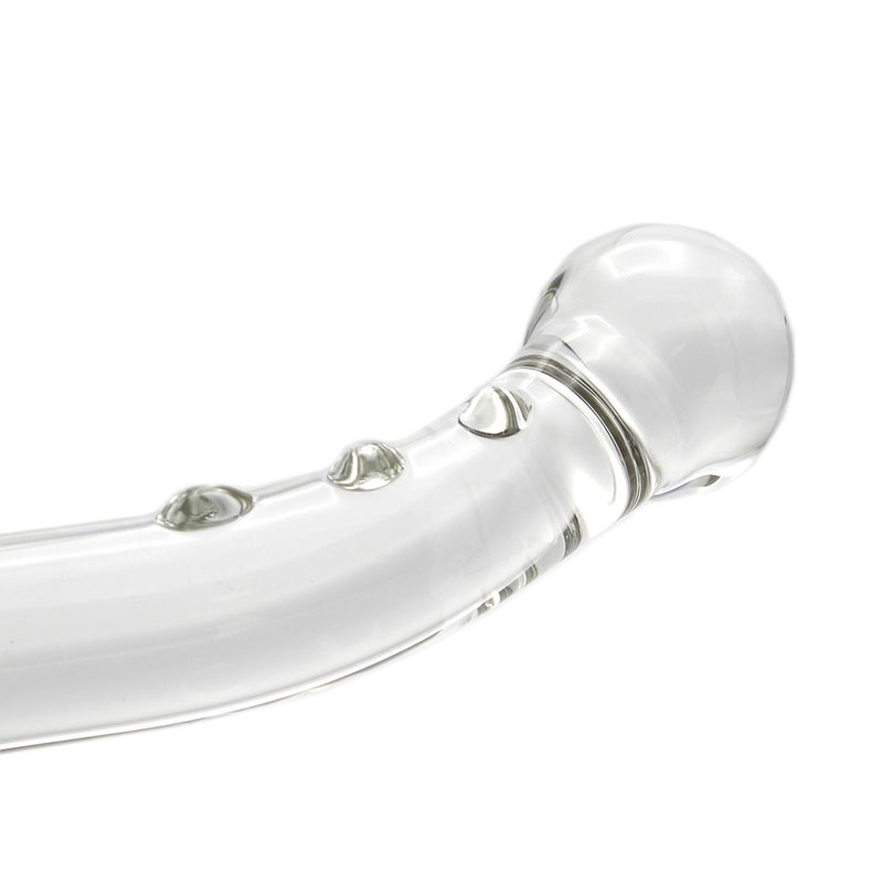 Kiotos Glass - Duo Glazen Dildo - Transparant-Laced-up.nl