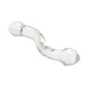 Kiotos Glass - Duo Glazen Dildo - Transparant-Laced-up.nl