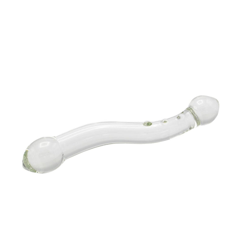 Kiotos Glass - Duo Glazen Dildo - Transparant-Laced-up.nl