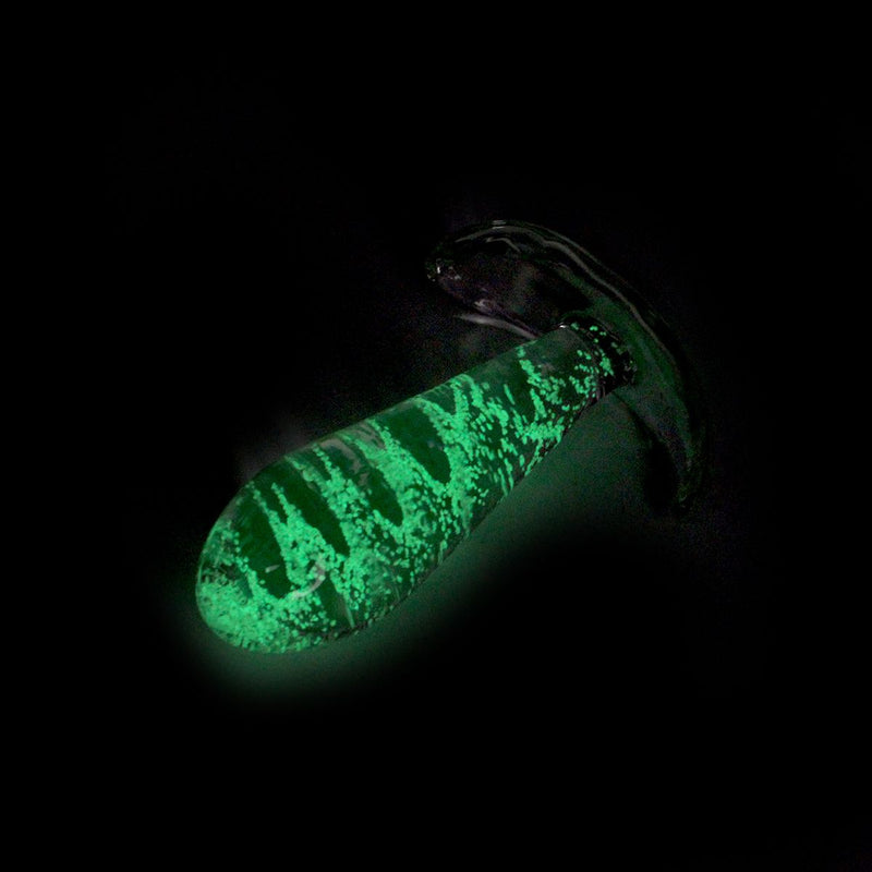 Kiotos Glass - Glazen Buttplug - Glow in the Dark-Laced-up.nl