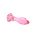 Kiotos Glass - Glazen Buttplug Met Roos - Roze-Laced-up.nl