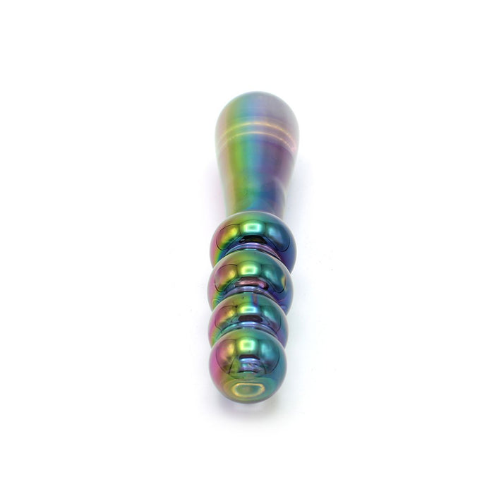 Kiotos Glass - Glazen Dildo Beads - Rainbow-Laced-up.nl