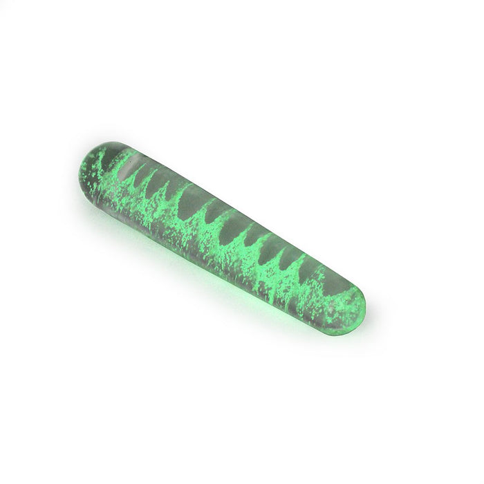 Kiotos Glass - Glazen Dildo Curve - Glow in the Dark-Laced-up.nl