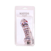 Kiotos - Glazen buttplug Met witte konijnenstaart-Erotiekvoordeel.nl