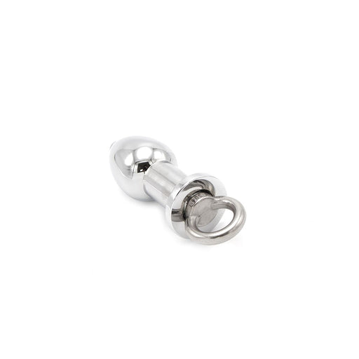 Kiotos - Holle Buttplug Van RVS Met afsluitschroef - Small-Erotiekvoordeel.nl