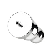 Kiotos - Holle Penisplug - Holle Dilator - Met Holle Geribbelde Buttplug - Ass Lock - RVS-Erotiekvoordeel.nl