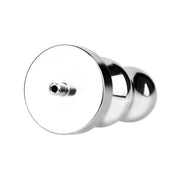 Kiotos - Holle Penisplug - Holle Dilator - Met Holle Geribbelde Buttplug - Ass Lock - RVS-Erotiekvoordeel.nl