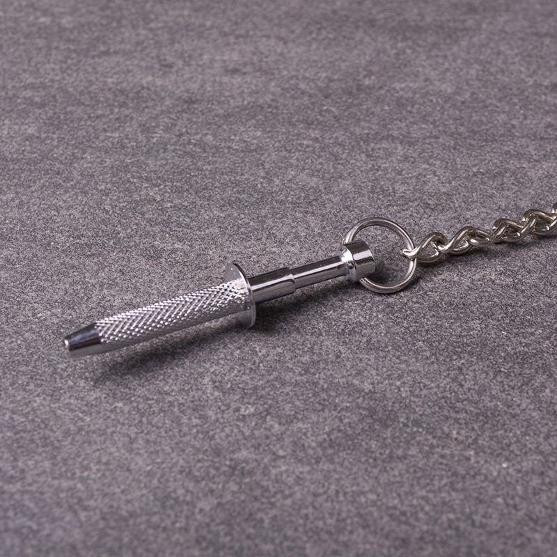 Kiotos Intense Nipple Clamps with Hooks - Stainless Steel - Laced-up.nl