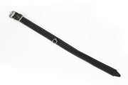 Kiotos - Classic Leather Women’s Collar with Buckle and O-Ring – Black - Laced-up.nl