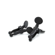 Kiotos - Knijper Tepelklemmen met Balvormige Uiteindes - Extra Sensaties - Mat Zwart-Laced-up.nl