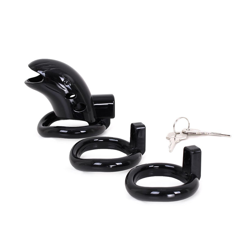 Kiotos - Kuisheidskooi - Plastic - Met 3 Ringen - Zwart-Laced-up.nl
