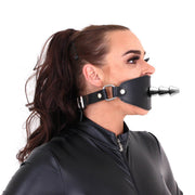 Kiotos Leather - Gag Met Vac-u-Lock Adapter-Laced-up.nl