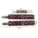 Kiotos Leather - Handboeien Met Reptielenprint - Goud/Roze-Laced-up.nl