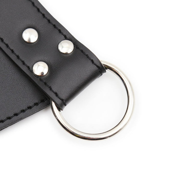 Kiotos Leather- Kuisheidsgordel - Verstelbare en Veilige Kuisheidsgordel met Drie Sloten - Verstelbaar van 88 tot 115 cm-Laced-up.nl