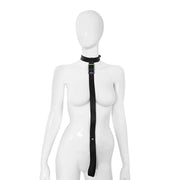 Kiotos - Leren Halsband Met Leiband Rainbow-Laced-up.nl