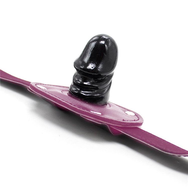 Kiotos Leather - Penis Gag - Short - Pink-Laced-up.nl