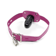 Kiotos Leather - Penis Gag - Short - Pink-Laced-up.nl