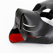 Kiotos - Puppy Masker - Dog Hood - Kunstleer - Zwart-Erotiekvoordeel.nl