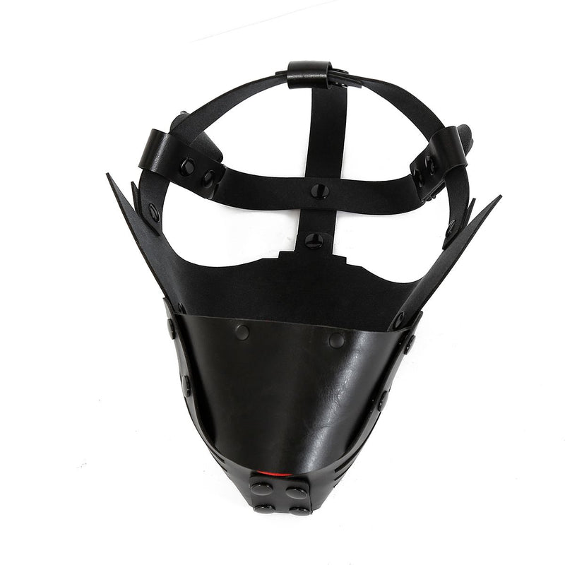 Kiotos - Puppy Masker - Dog Hood - Kunstleer - Zwart-Erotiekvoordeel.nl