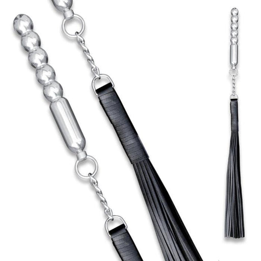 Kiotos Leather - Roterende strokenzweep Met Aluminium Handvat-Laced-up.nl