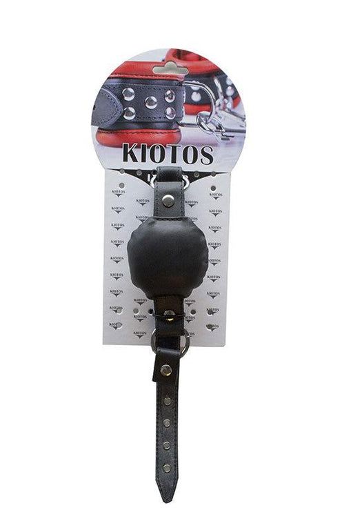 Kiotos Leather - Silence gag - Zwart-Laced-up.nl