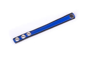 Kiotos - Leather Cock Strap - Blue/Black - Laced-up.nl