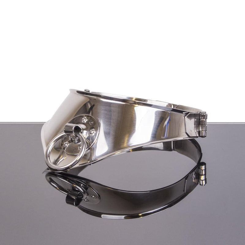 Kiotos - Verschließbares Halsband mit Ring - 11 cm - Laced-up.nl