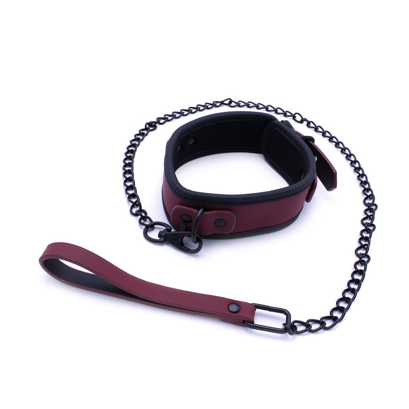 Kiotos - Luxe Bondageset Met Opbergtas - Bordeauxrood/Zwart-Laced-up.nl