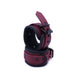 Kiotos - Luxe Bondageset Met Opbergtas - Bordeauxrood/Zwart-Laced-up.nl