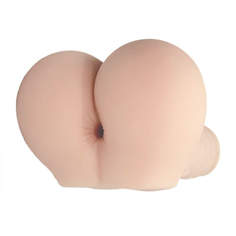 Kiotos - Masturbator & Dildo Butt 2-in-1 - lichte huidskleur-Laced-up.nl