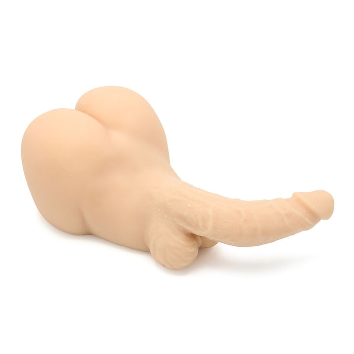 Kiotos - Masturbator & Dildo Pussy - 2-in-1 - lichte huidskleur-Laced-up.nl