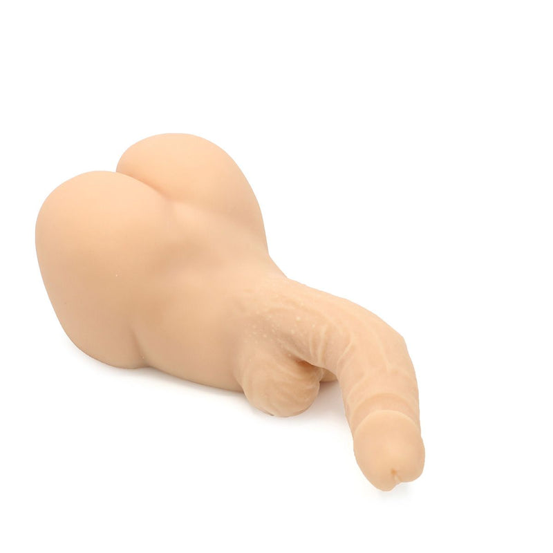 Kiotos - Masturbator & Dildo Pussy - 2-in-1 - lichte huidskleur-Laced-up.nl